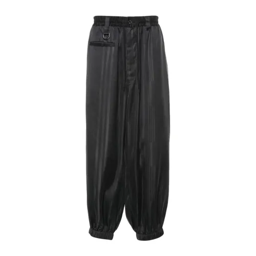 Y-3 , Wide Trousers ,Black male, Sizes: