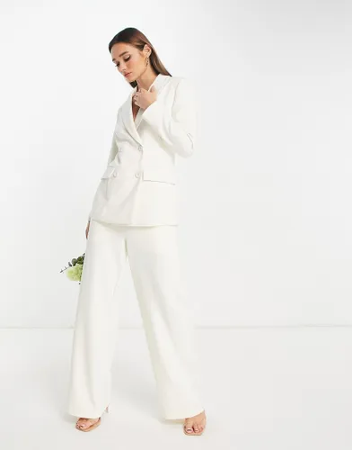Y. A.S Bridal tailored blazer co-ord in white