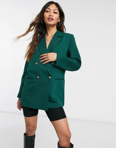 Y. A.S double breasted blazer co-ord in dark green