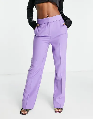 Y. A.S tailored trousers co-ord in bright purple