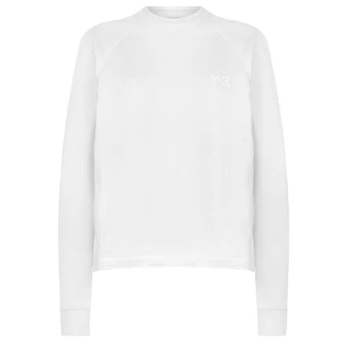 Y3 Crew Sweatshirt - White