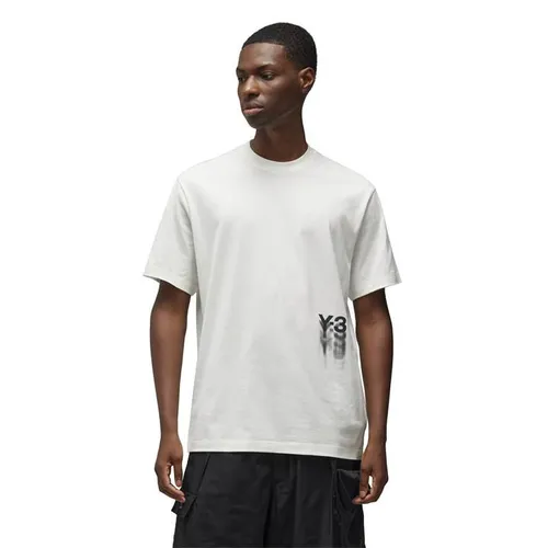 Y3 Fade Logo T-Shirt - White