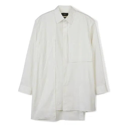Y3 Layered Long Sleeve Shirt - White