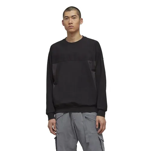 Y3 Panelled Crew Sweater - Black