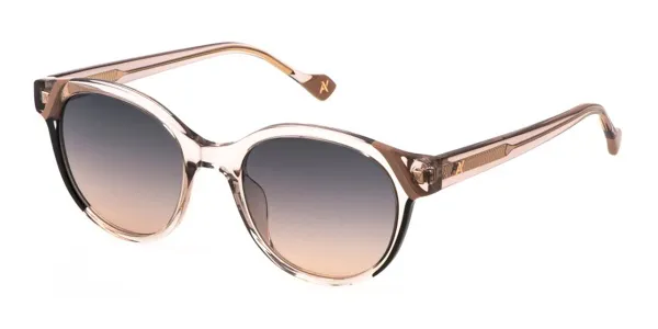 Yalea SYA145 07T1 Women's Sunglasses Brown Size 51