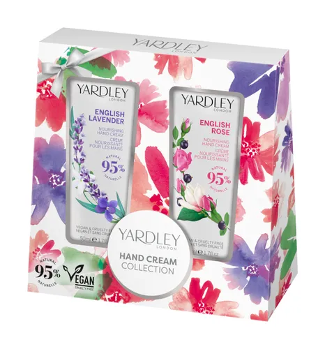 Yardley Hand Cream Duo Set - 2x50ml - Christmas Gifts -