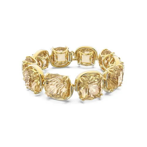 Yellow Gold Coloured Harmonia Gold Crystal Bracelet