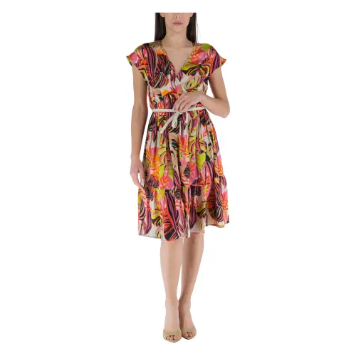 YES ZEE , Summer Dresses ,Multicolor female, Sizes: