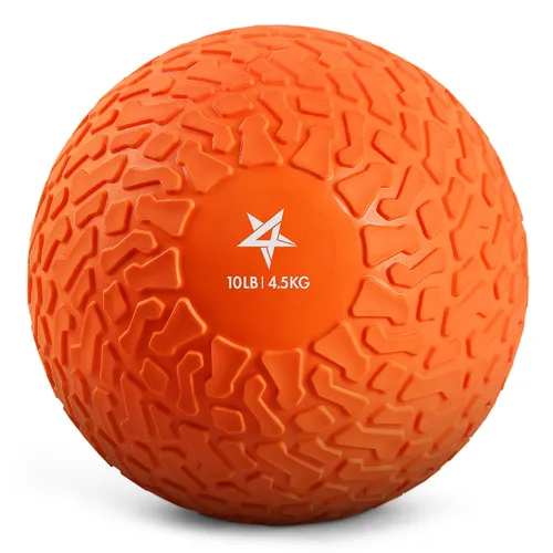 Yes4All B0RJ Slam Balls (Orange) 4.5kg for Strength Workout