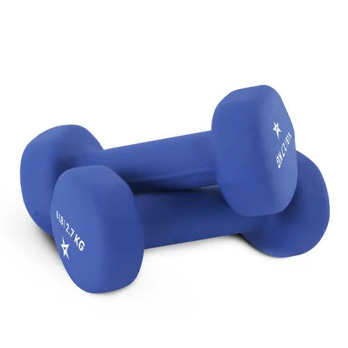 Yes4All Hex Neoprene Dumbbell Weights Set