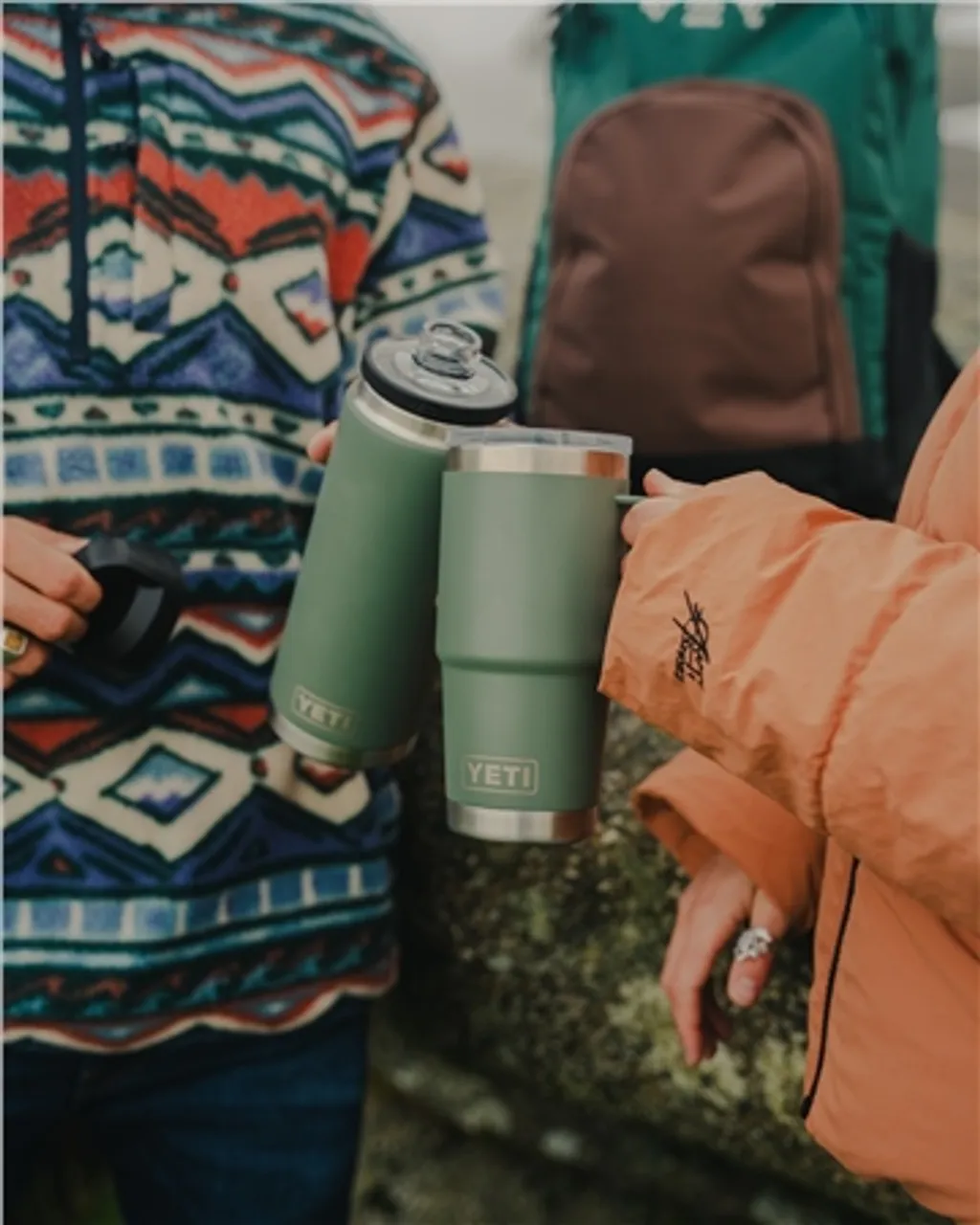 Yeti Rambler 36oz Bottle with Chug Cap - Camp Green - O/S
