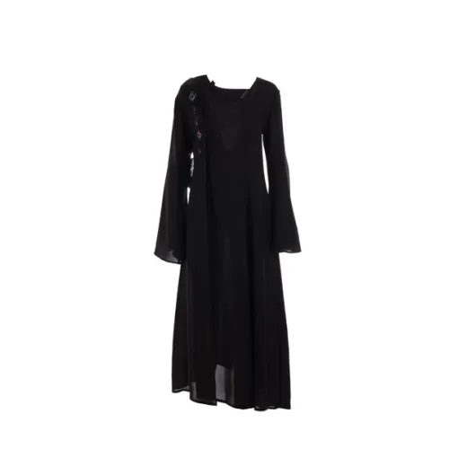 Yohji Yamamoto , Dresses ,Black female, Sizes: