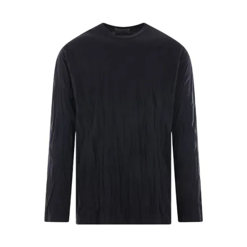 Yohji Yamamoto , Sweatshirts ,Black male, Sizes: