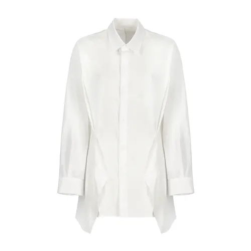 Yohji Yamamoto , Yohji Yamamoto Shirts White ,White female, Sizes: