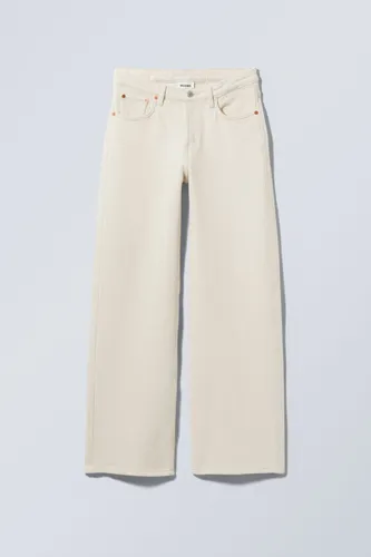 Young Low Loose Jeans - Beige