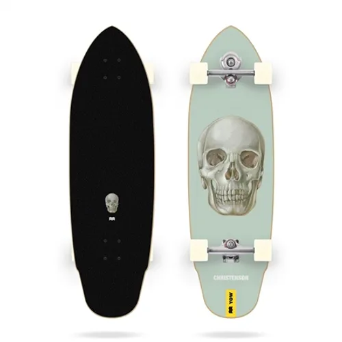 Yow X Christenson Lane Splitter 34" Skateboard - Black & Blue