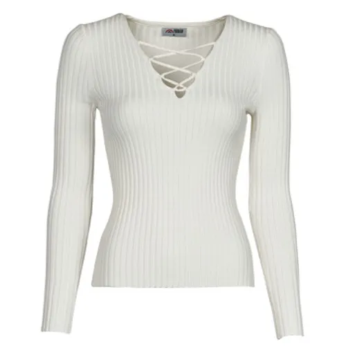 Yurban  ASTEROPA  women's Sweater in White