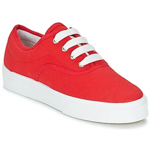 Yurban  PLUO  women's Shoes (Trainers) in Red