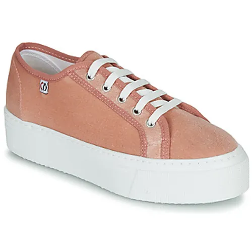 Yurban  SUPERTELA  women's Shoes (Trainers) in Pink