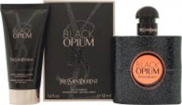 Yves Saint Laurent Black Opium Gift Set 50ml EDP + 50ml Body Lotion
