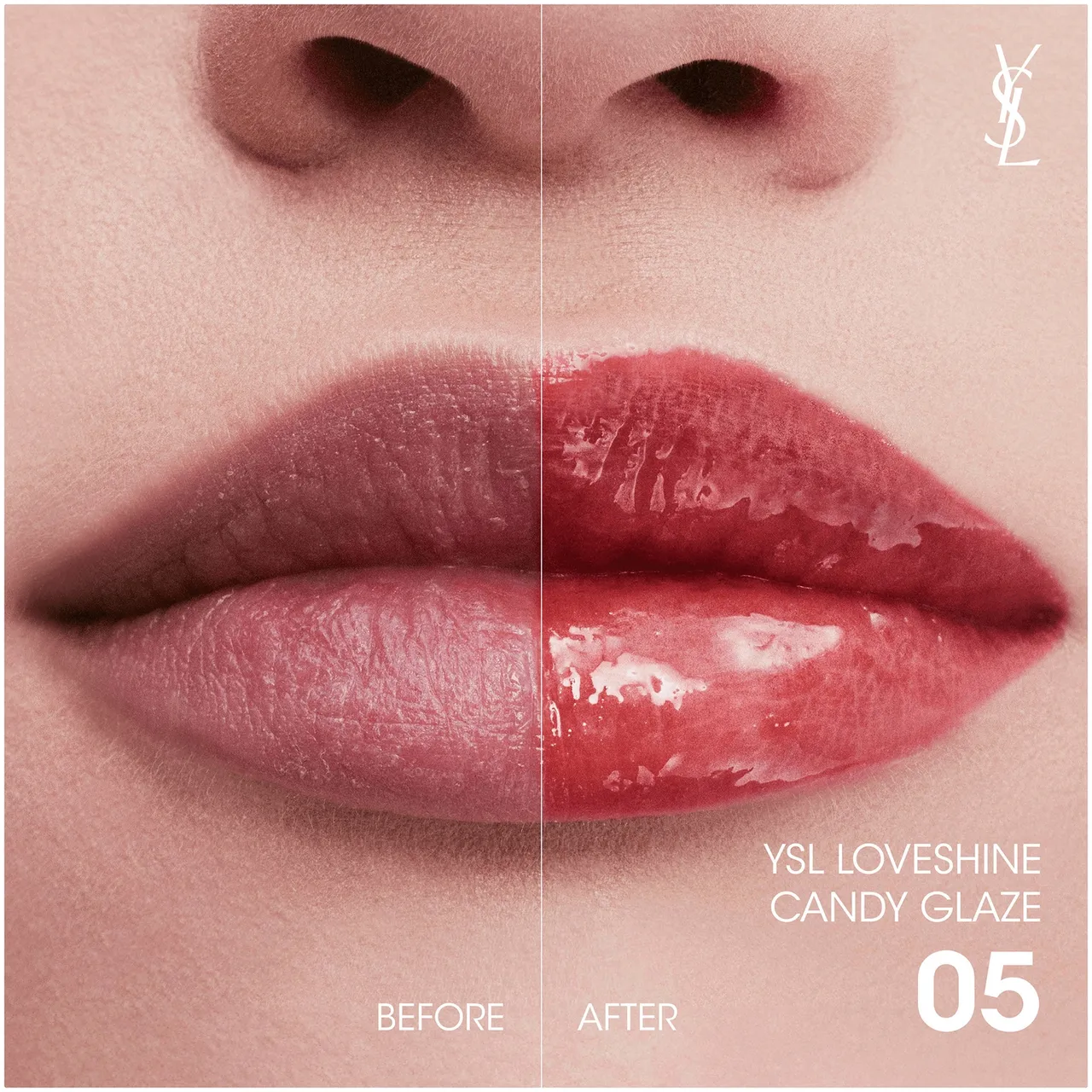 Yves Saint Laurent Rouge Volupte Candy Glaze Lip Gloss 3.2ml (Various Shades) - Glaze 5