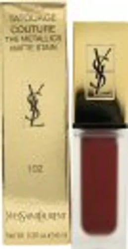Yves Saint Laurent Tatouage Couture The Metallics Liquid Lipstick 6ml - 102 Iron Pink Spirit