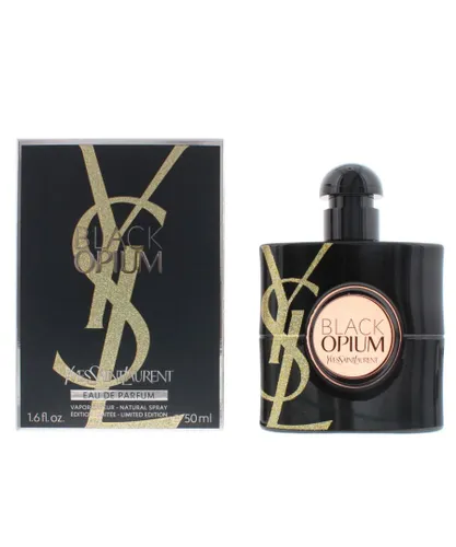 Yves Saint Laurent Womens Black Opium Limited Edition Eau de Parfum 50ml - One Size