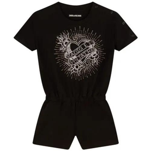 Zadig & Voltaire  FRUITI  girls's Children's Jumpsuit in Black