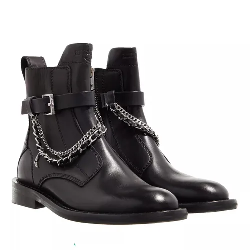 Zadig & Voltaire Boots & Ankle Boots - Laureen High Silk Lambskin - black - Boots & Ankle Boots for ladies