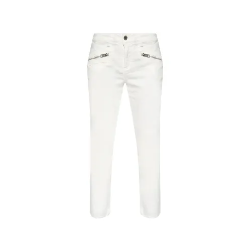 Zadig & Voltaire , Jeans with logo ,White female, Sizes: