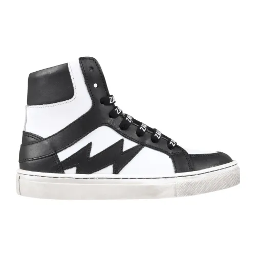 Zadig & Voltaire , Kids Sneakers by Zadig Voltaire ,White male, Sizes: