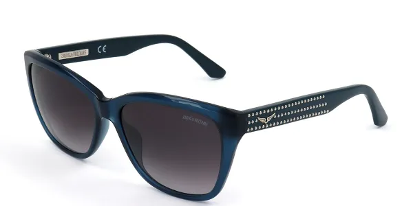 Zadig & Voltaire SZV106S 0U36 Men's Sunglasses Blue Size 55