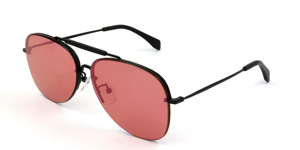 Zadig & Voltaire SZV149 530R Men's Sunglasses Black Size 59