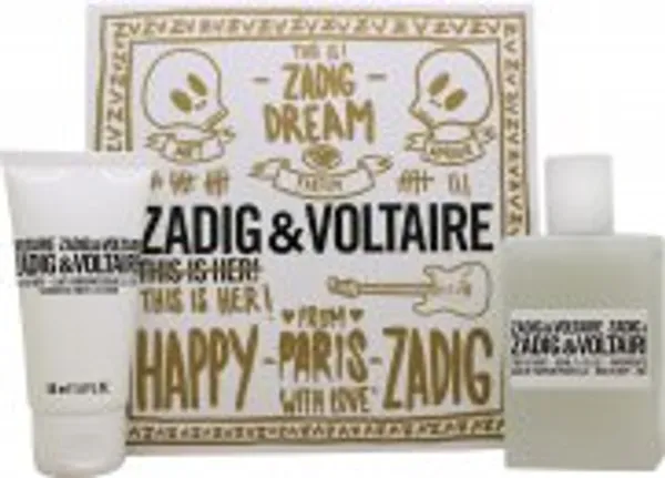 Zadig & Voltaire This is Her Gift Set 50ml EDP + 50ml Body Lotion