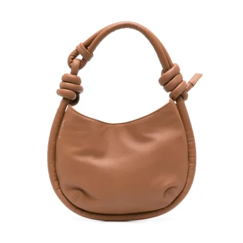 Zanellato , Beige Calf Leather Grained Texture Bag ,Beige female, Sizes: ONE SIZE