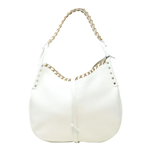 Zanellato , White Leather Handbag Ss23 ,White female, Sizes: ONE SIZE