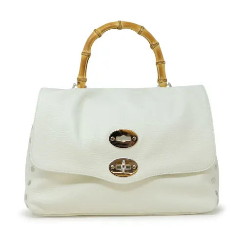 Zanellato , White Leather Shoulder Bag Ss24 ,White female, Sizes: ONE SIZE