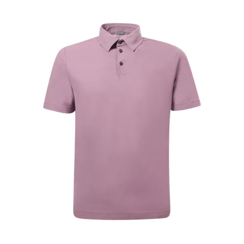 Zanone , Zanone T-shirts and Polos Pink ,Pink male, Sizes: