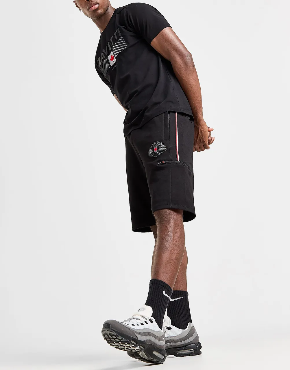 Zavetti Canada Teluccio Shorts - Black - Mens