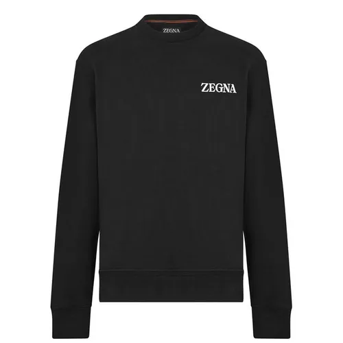 ZEGNA Crew Sweatshirt - Black