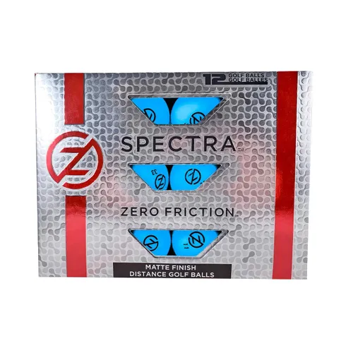 Zero Friction Spectra Matte Finish Distance Golf Balls