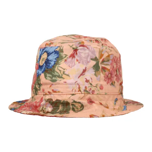 Zimmermann , Pink Floral Reversible Bucket Hat ,Multicolor female, Sizes: ONE