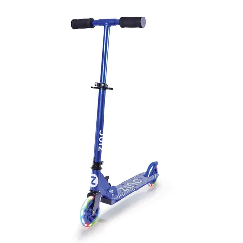 Zinc Two Wheeled Folding Light Up Identity Scooter - Blue