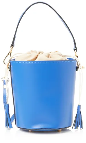 ZITHA Women's Leather Bucket Shoulder Bag