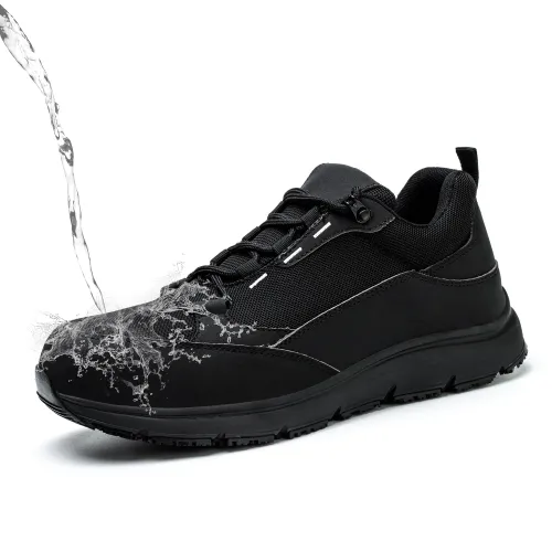 ZOEASHLEY Waterproof Safety Shoes Mens Womens Steel Toe Cap