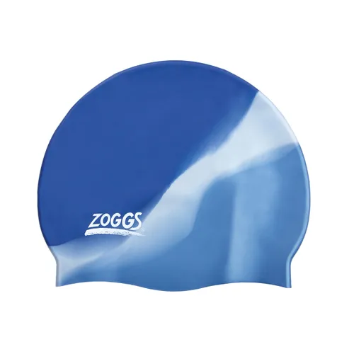 Zoggs Unisex Silicone Multicolour Swimming Cap