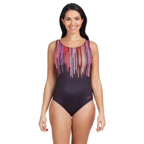 Zoggs Women's Scoopback Eco Fabric One Piece Swimsuit