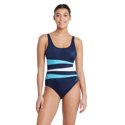 Zoggs Women's Sumatra Adjustable Scoopback Swimwear with