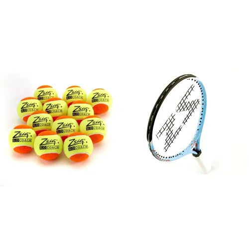 ZsigZSIG Children's Mini Tennis Balls - Orange Stage